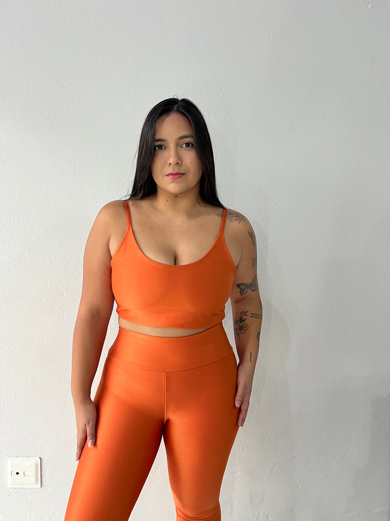 Conjunto Carol - Top + Ipanema (Telha)