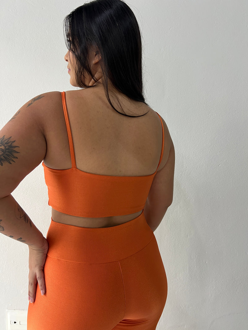 Conjunto Carol - Top + Ipanema (Telha)
