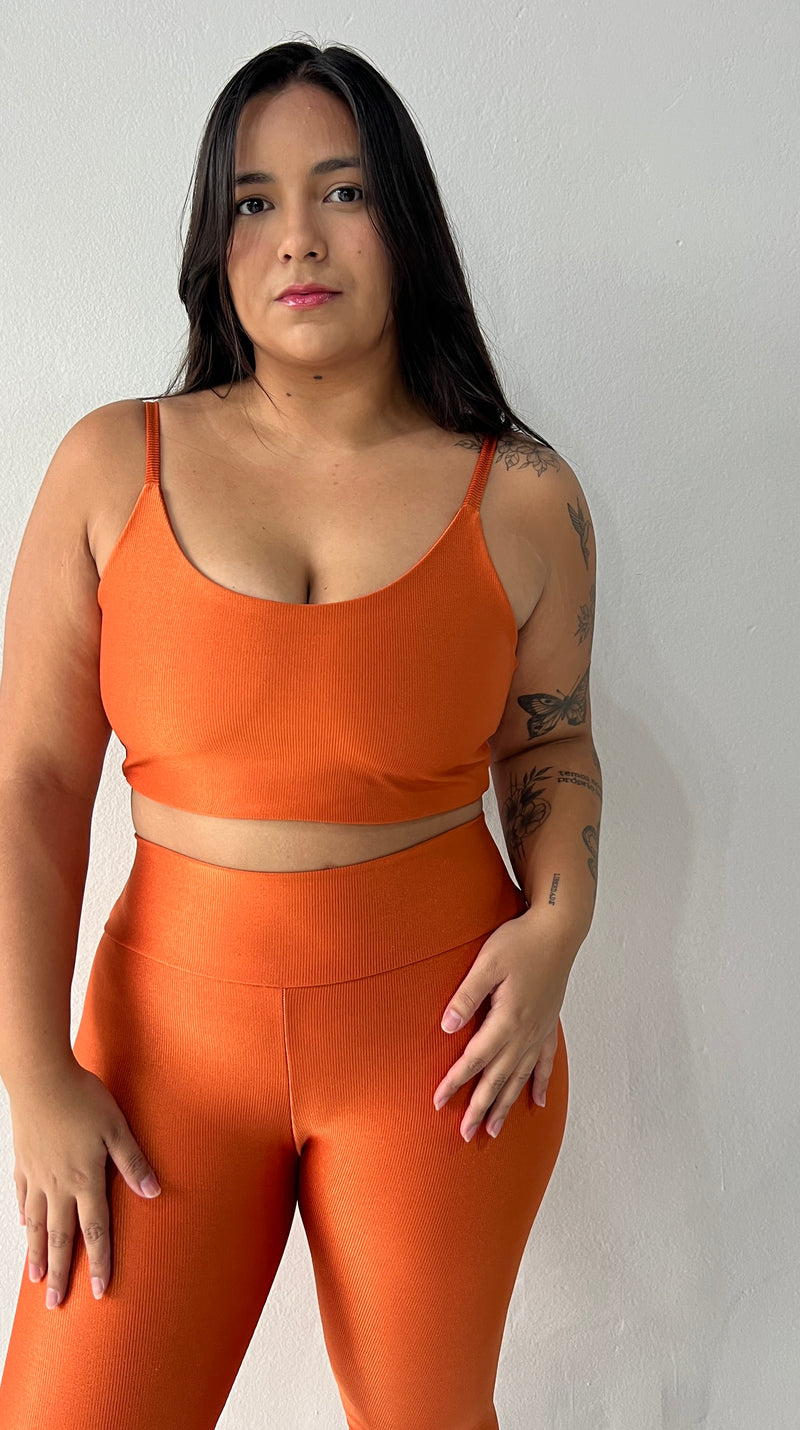 Conjunto Carol - Top + Ipanema (Telha)
